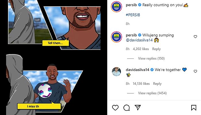 Ada Makan Konate dan Patrich Wanggai di Video Perkenalan David Da Silva, Bobotoh Dibuat Penasaran